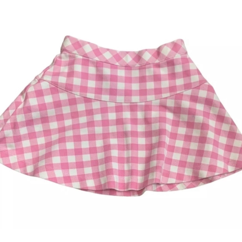 Crewcuts Pink and White Mini Skater Skirt